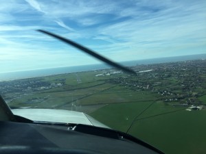 On finals to Blackpool number 1 with clearance.